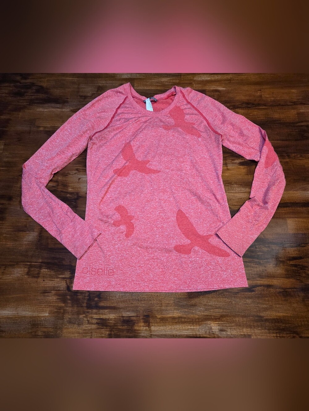 Oiselle Women's Performance Flyte Long Sleeve T Shirt Size L Activewear Workout